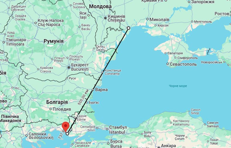 Греція пропонує створити транспортний коридор до Одеси